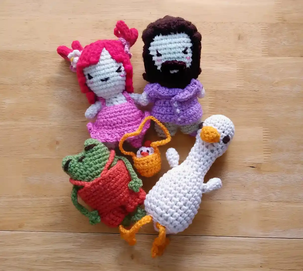 A collection of crochet project by Janet McDonald