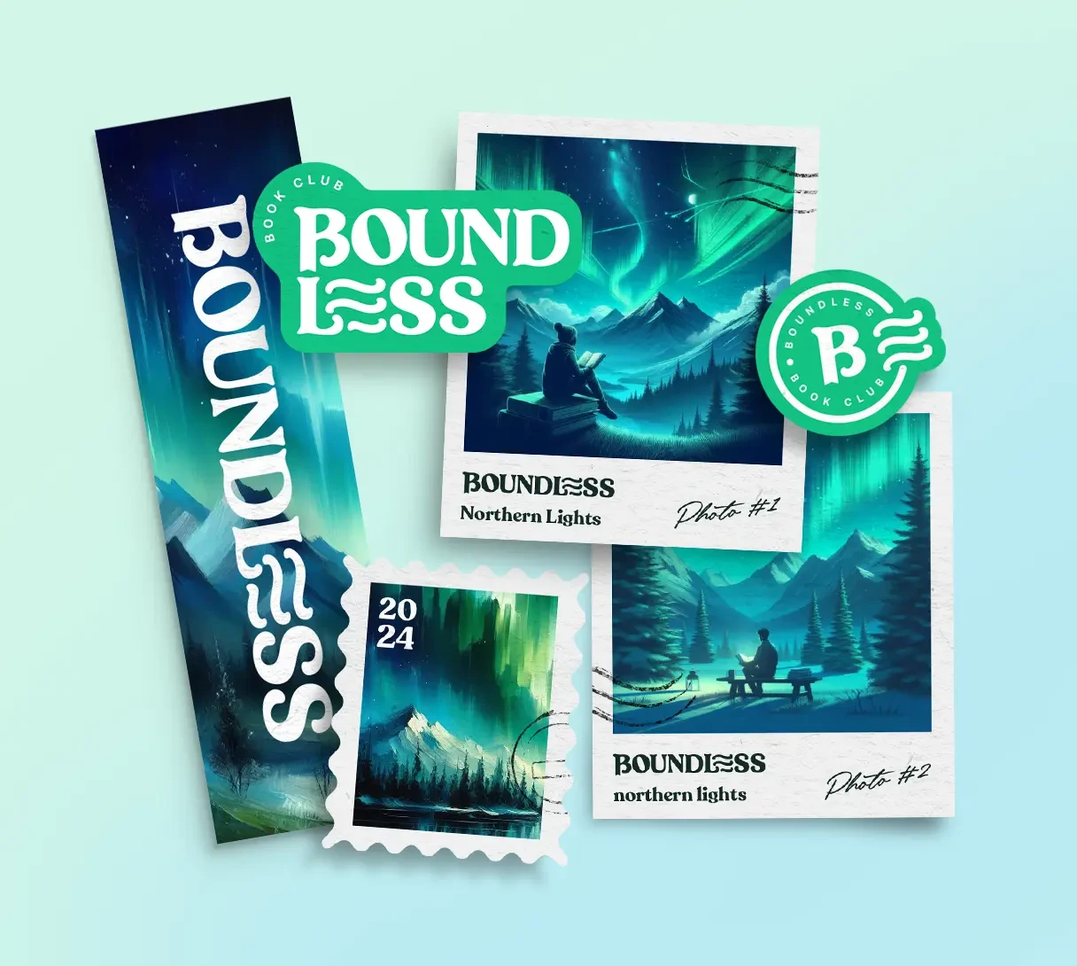 Boundless Northern Lights merchandise