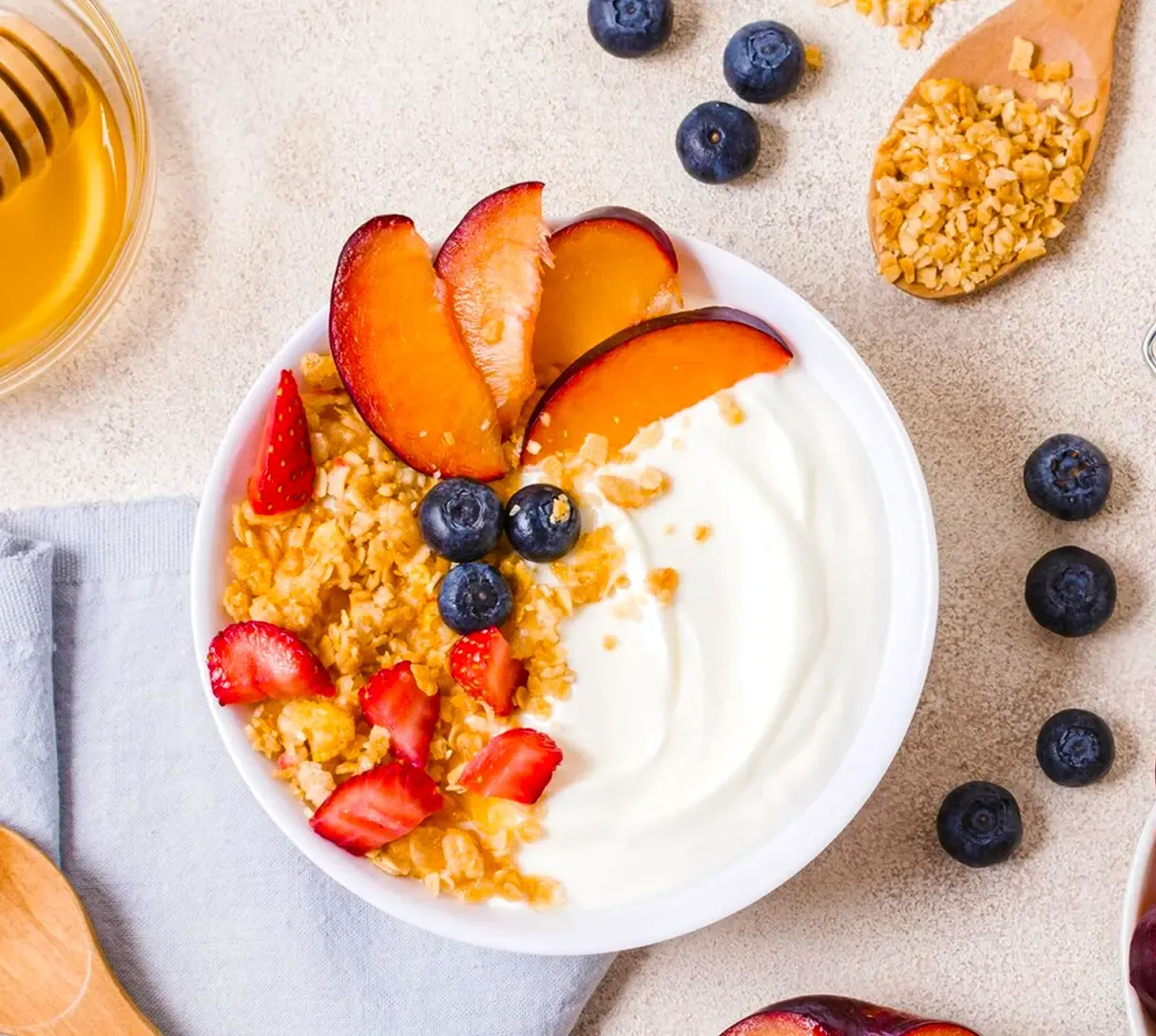 Henry's Honey yogurt bowl