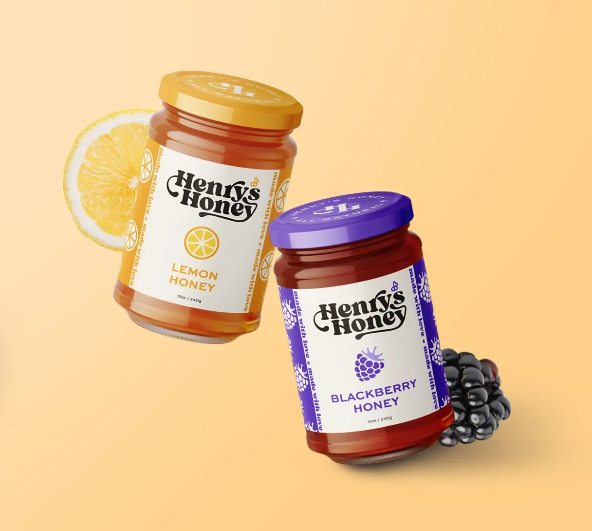 Henry's Honey jars