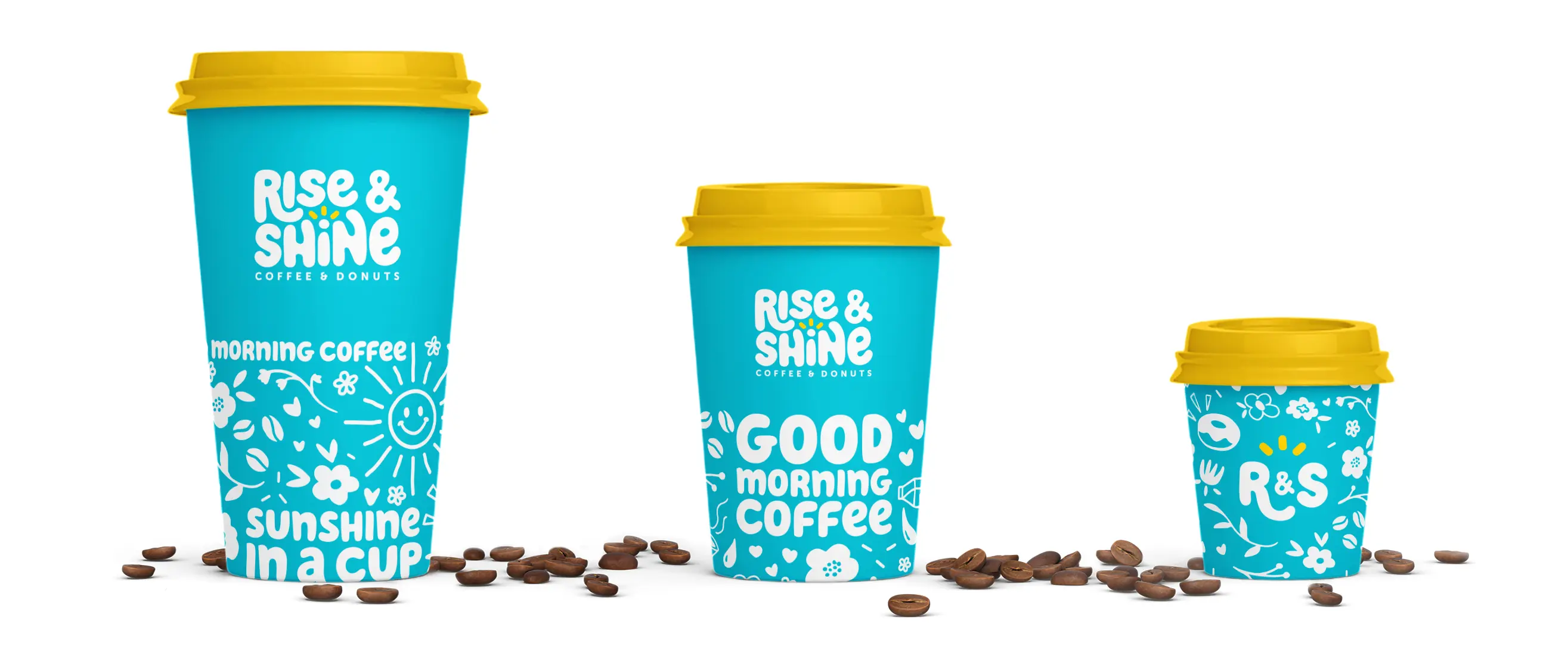 Rise & Shine coffee cups