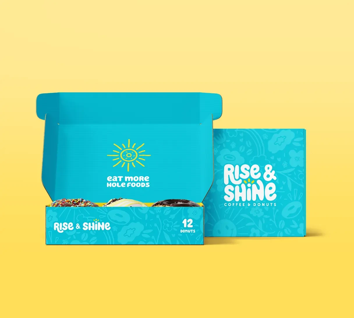 Rise & Shine donut box