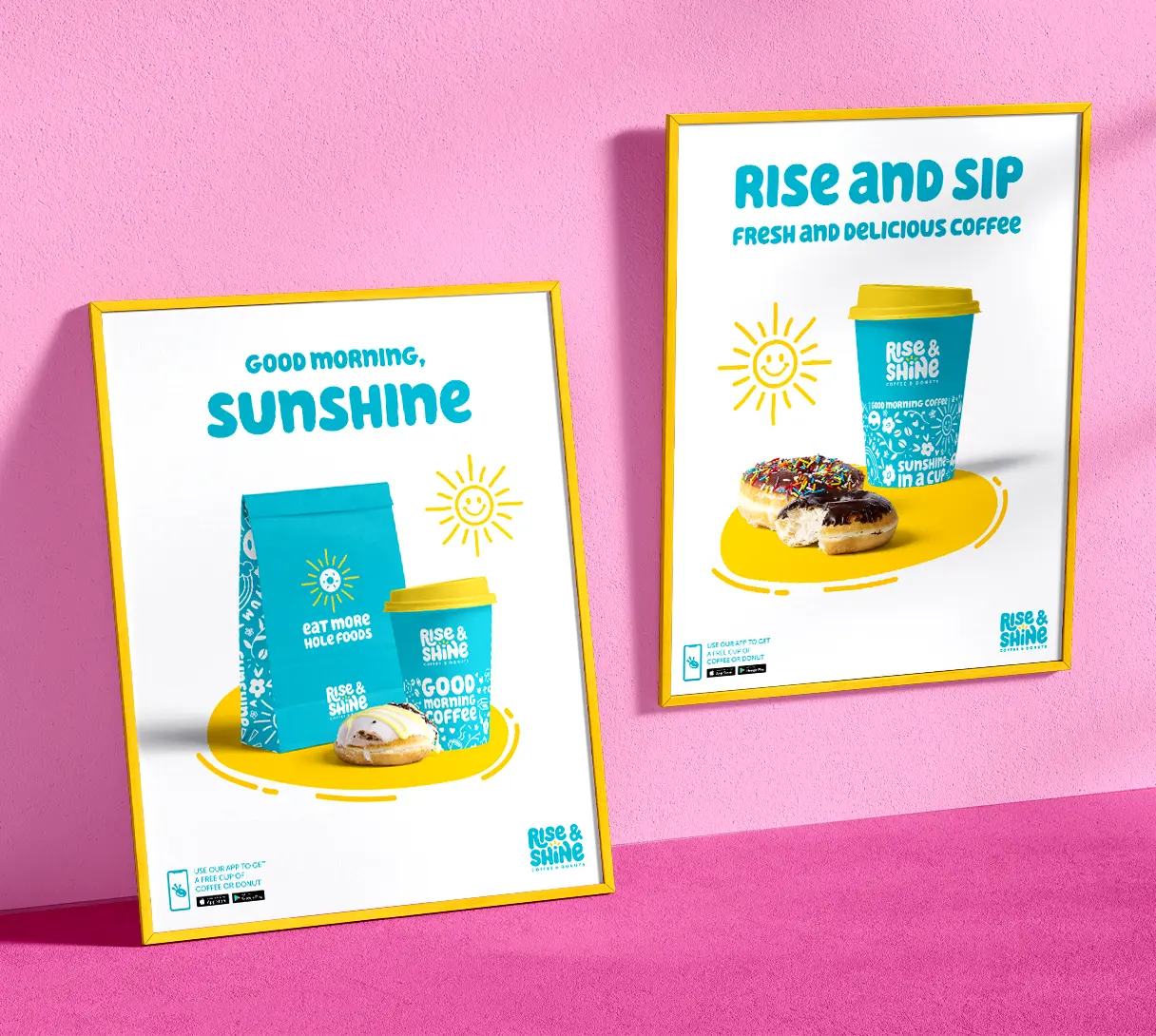 Rise & Shine posters